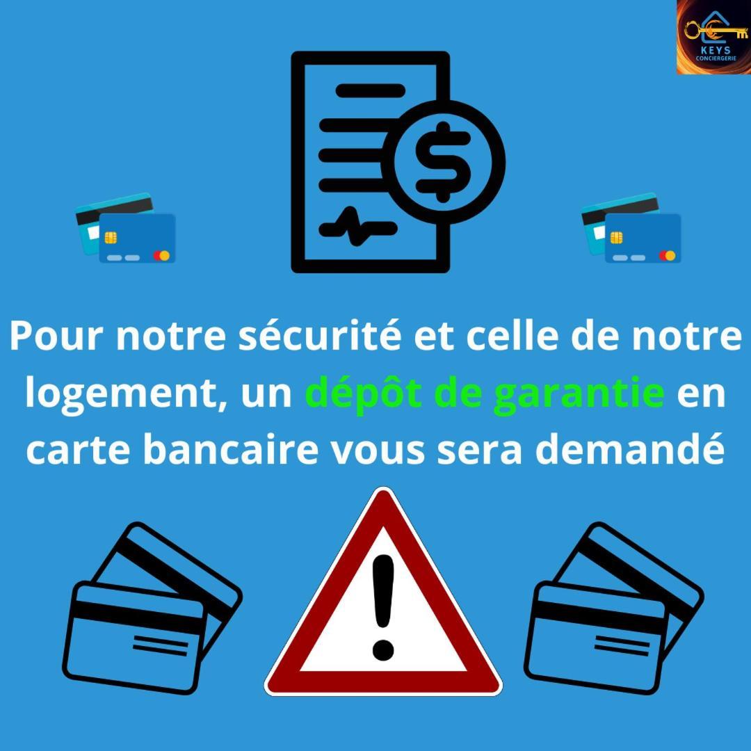 شقة Le Concorde-Wifi-Clim-Parking-3Etoiles-Ockeys Bram المظهر الخارجي الصورة